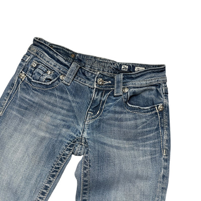 Miss Me Low Waist Y2K Bootcut Jeans
