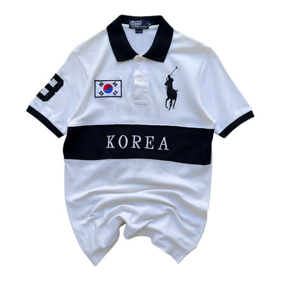 Vintage Polo Ralph Lauren Big Pony "Korea" Poloshirt | S