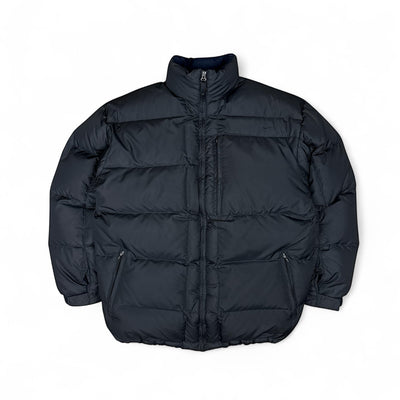 Nike Vintage Y2K Puffer Daunenjacke Schwarz