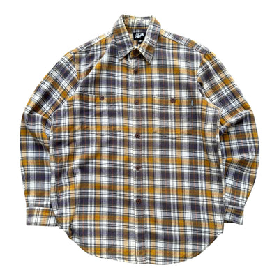Vintage Stüssy Plaid Flannel Shirt | M