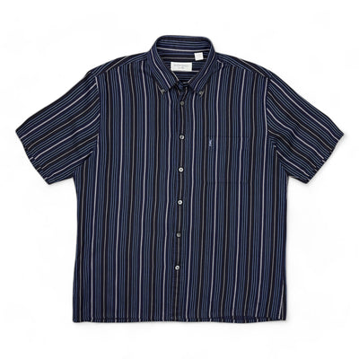 Yves Saint Laurent YSL Vintage Y2K Striped Hemd