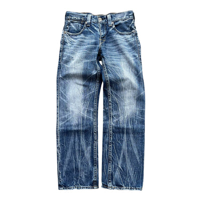 Levi's 503 Vintage Loose Fit Denim Jeans, W32, dunkle Jeans mit lockerer Passform und klassischen Denim-Details.