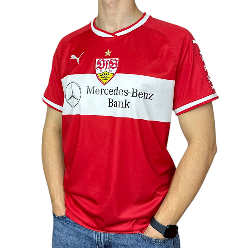 Puma VfB Stuttgart 2018-19 Away Rot Weiß