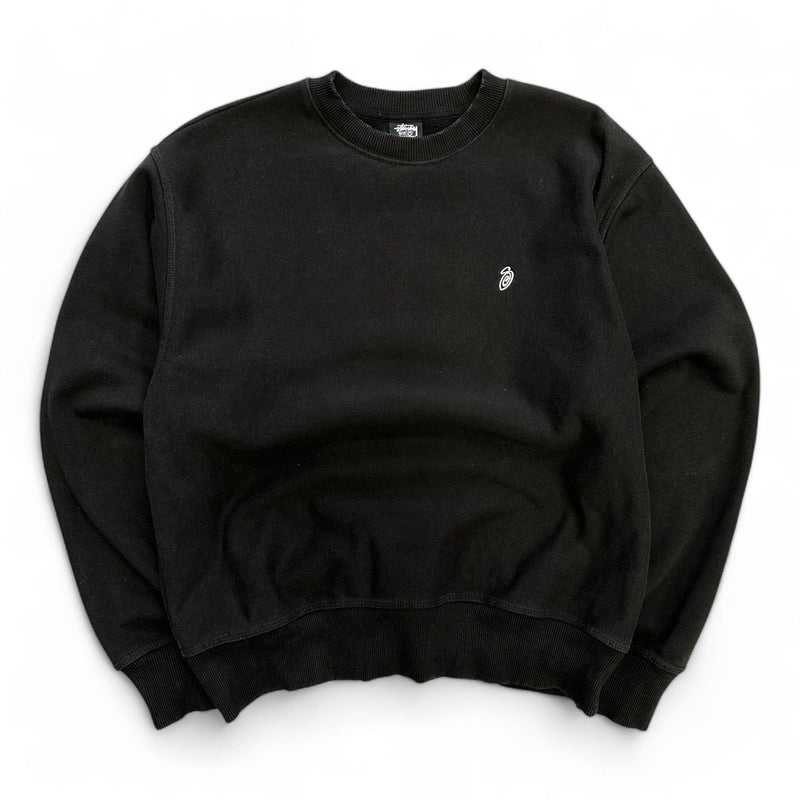 Stüssy Logo Swirl Crewneck Sweatshirt