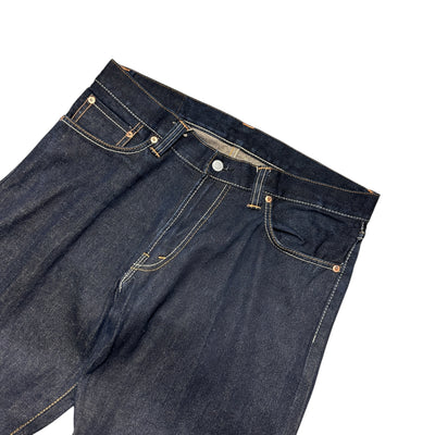 Devil Nut Japanese Baggy Raw Denim Jeans