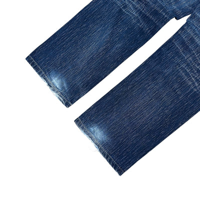 Big Train Japanese Tiger Flames Baggy Jeans