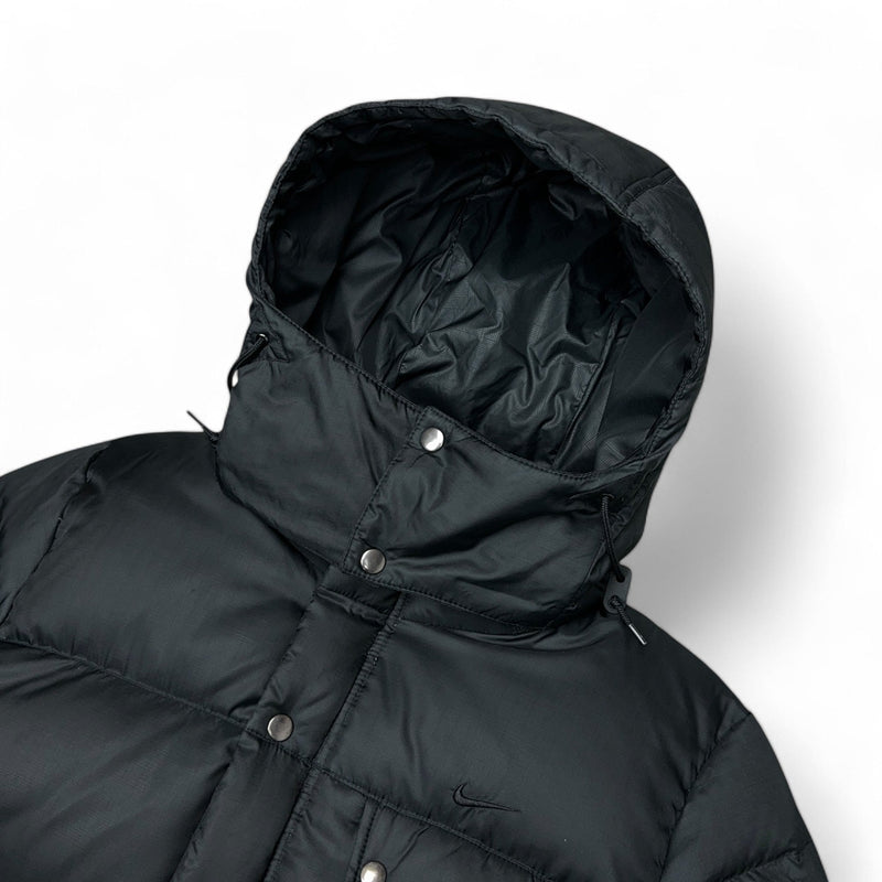 Nike Vintage Puffer Daunenjacke Schwarz
