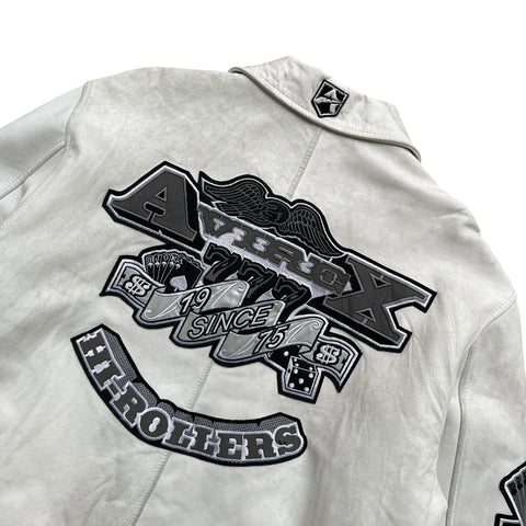 Vintage Avirex Leather Hi-Rollers Jacket | XL