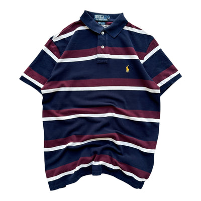 Vintage Ralph Lauren Custom Fit Striped Polo Shirt | M