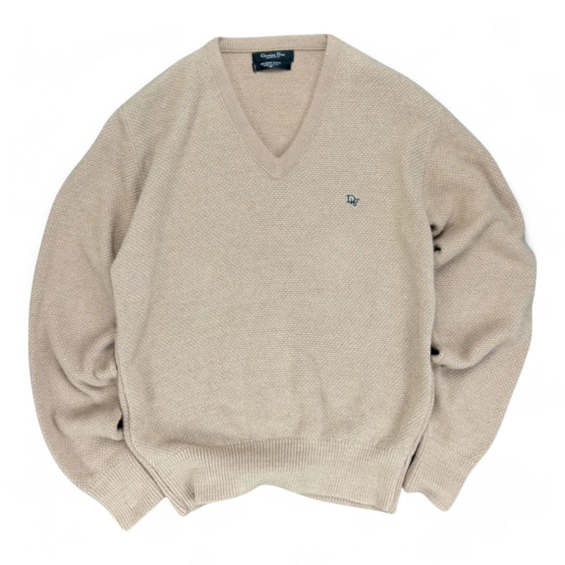 Christian Dior 80s V-Neck Sweatshirt