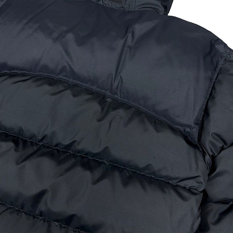 Nike Vintage Y2K Puffer Daunenjacke Schwarz