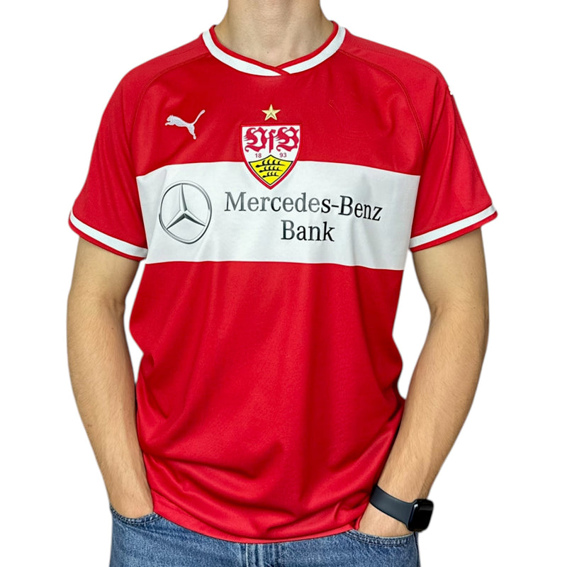 Puma VfB Stuttgart 2018-19 Away Rot Weiß