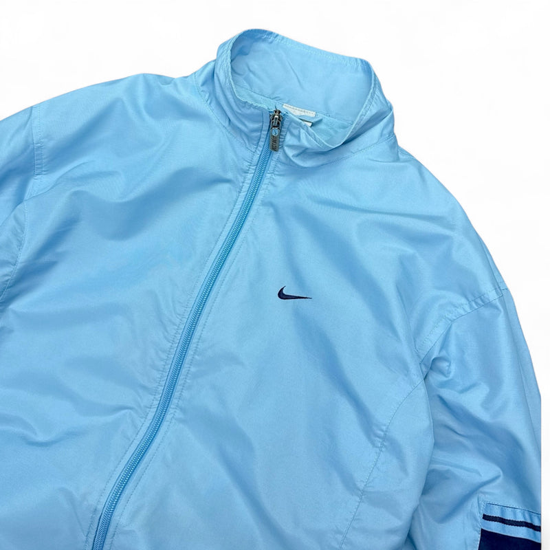 Nike Vintage Y2K Trackjacke Navy BabyBlau