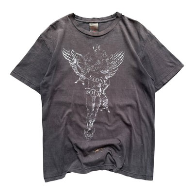 Vintage Stone Sour 2011 Sunfaded Trashed Japan Tour T-Shirt | L