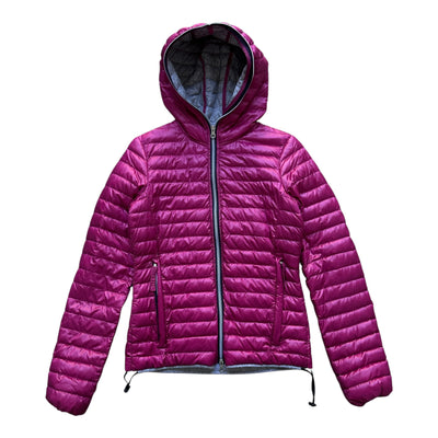 DUVETICA Lightweight Hooded Down Jacket Magenta / Pink | Gr. 42 (S)