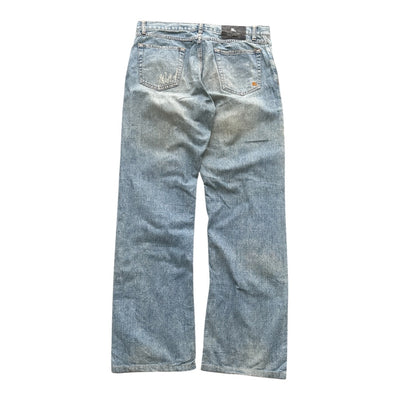 Vintage Burberry Black Label Distressed Denim Jeans | 32