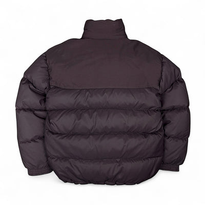 Nike Vintage Y2K Puffer Daunenjacke Rotwein