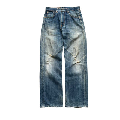 Levi’s 503 Loose Straight Distressed Denim Jeans | W30