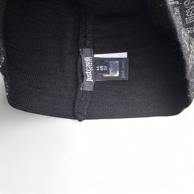 Just Cavalli Beanie Allover Logo