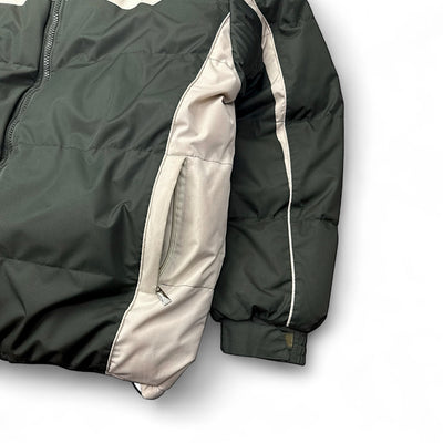 Nike Vintage Y2K Puffer Dunkelgrün