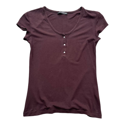 Dolce & Gabbana Vintage Henley Top | M