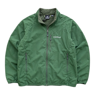 Vintage Montbell Fleece Lined Windbreaker Jacket | L