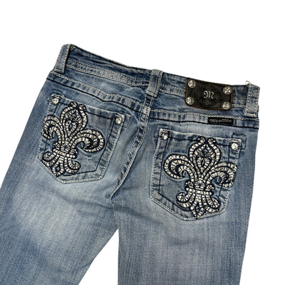 Miss Me Low Waist Y2K Bootcut Jeans