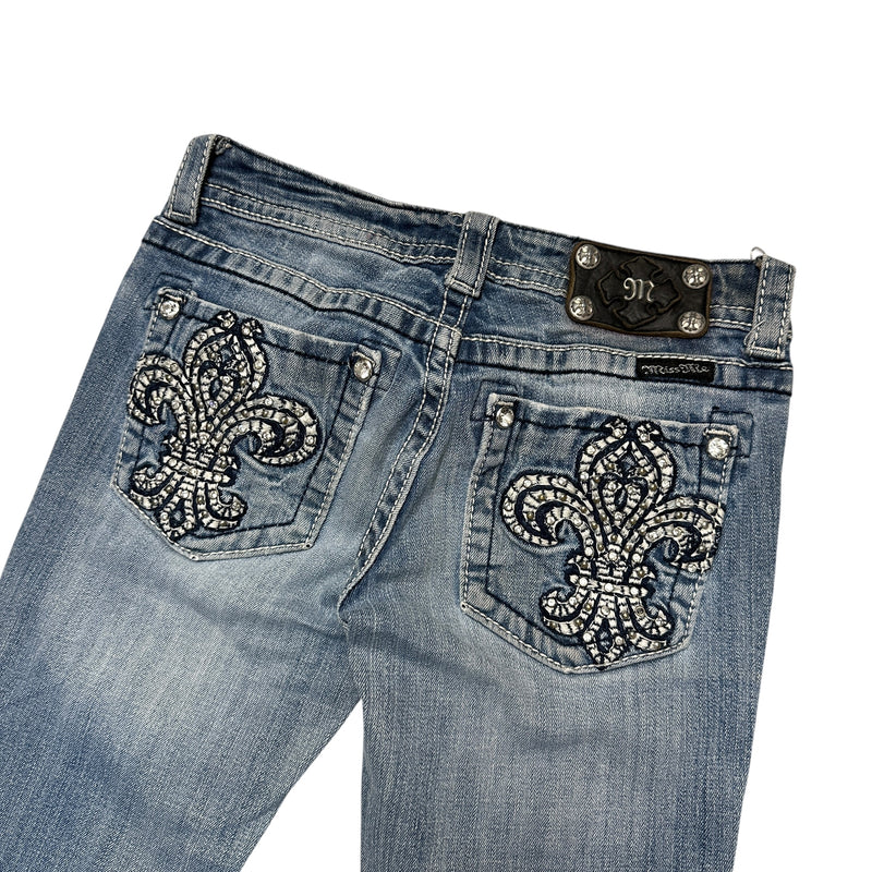 Miss Me Low Waist Y2K Bootcut Jeans