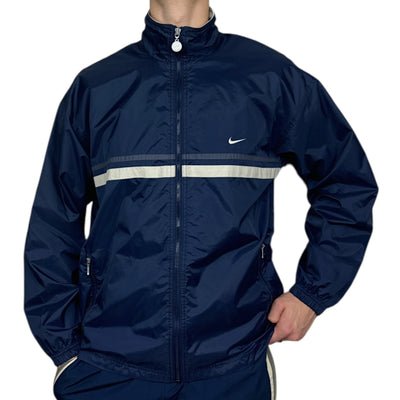 Nike Vintage Y2K Trackjacke Navy