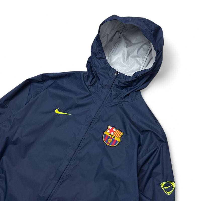 Nike Vintage 2009 FC Barcelona Tactical Trackjacke Navy