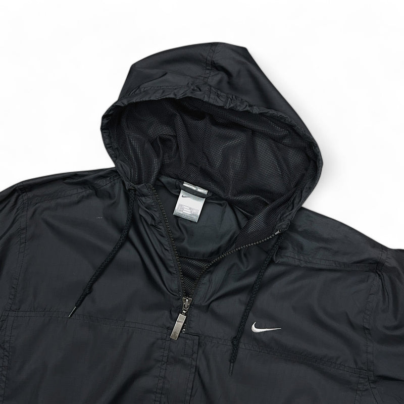 Nike Vintage Y2K Trackjacke Schwarz