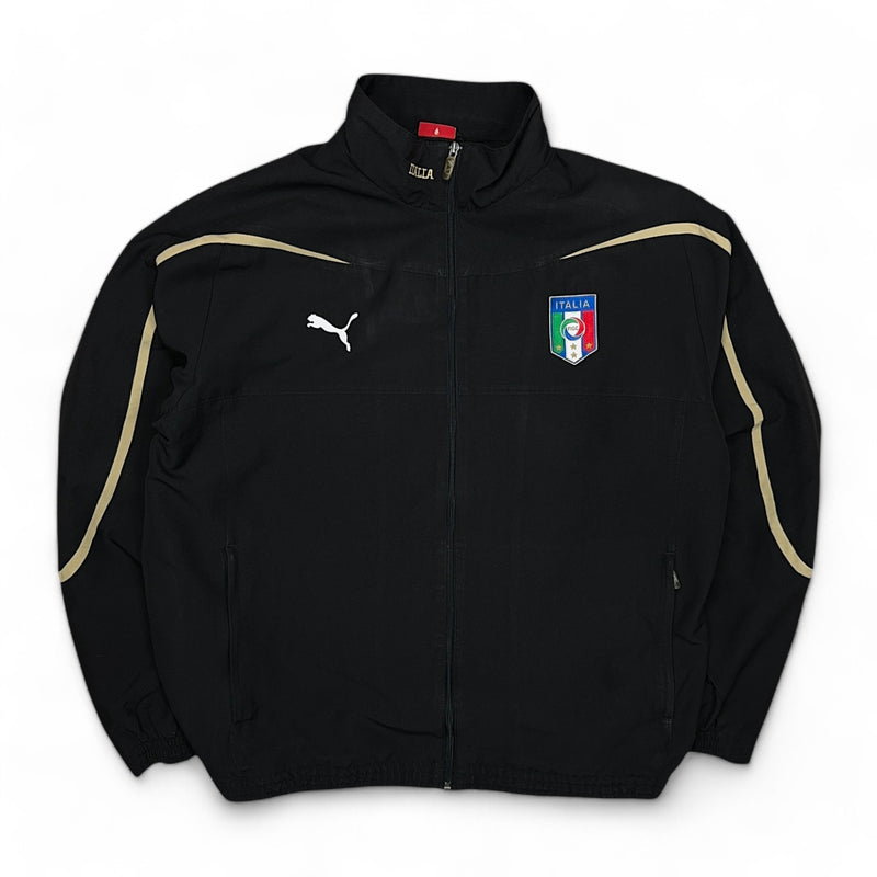 Puma Vintage 2010-12 Italy Trackjacke Schwarz