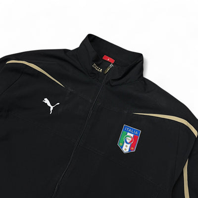 Puma Vintage 2010-12 Italy Trackjacke Schwarz