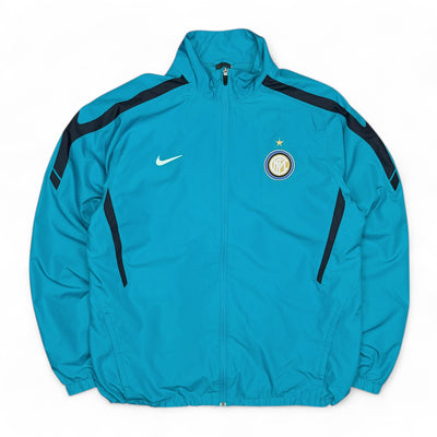 Nike Vintage 2010-11 Inter Mailand Trackjacke AquaBlau