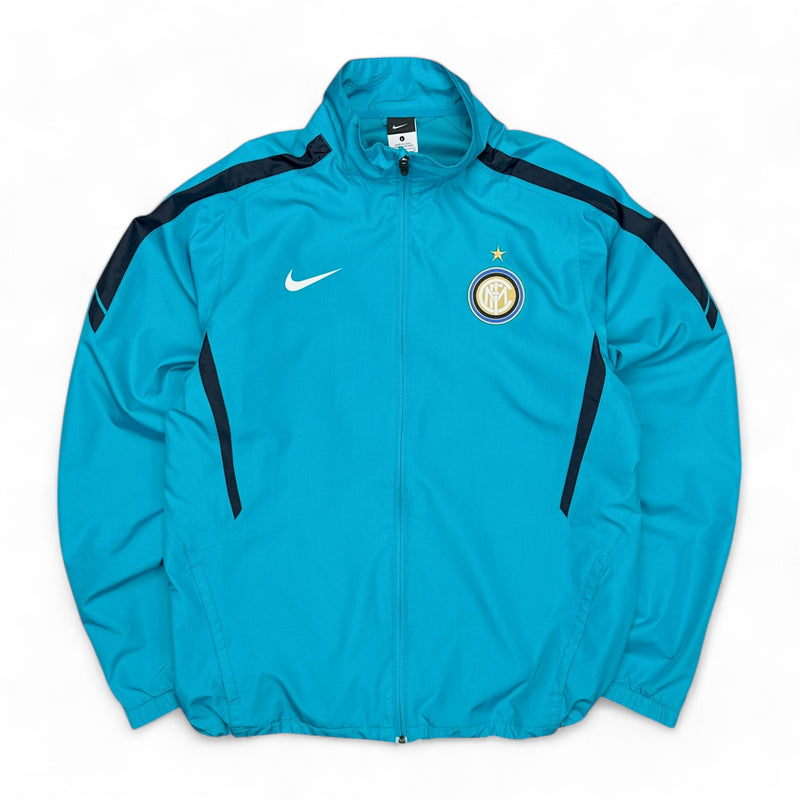 Nike Vintage 2010-11 Inter Mailand Trackjacke AquaBlau