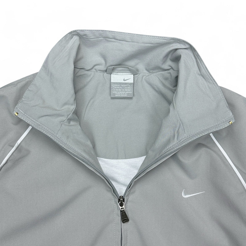 Nike Vintage Y2K Trackjacke Grau