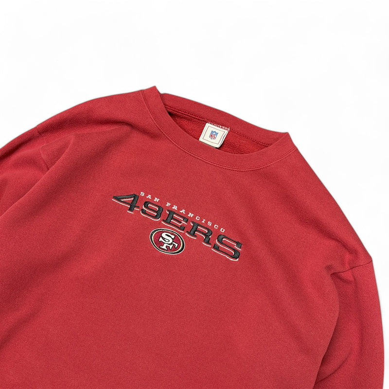 NFL Vintage 49ers Sweater Rot