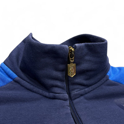 Puma Vintage Y2K ITALIA Zip Up Sweatshirt Blau