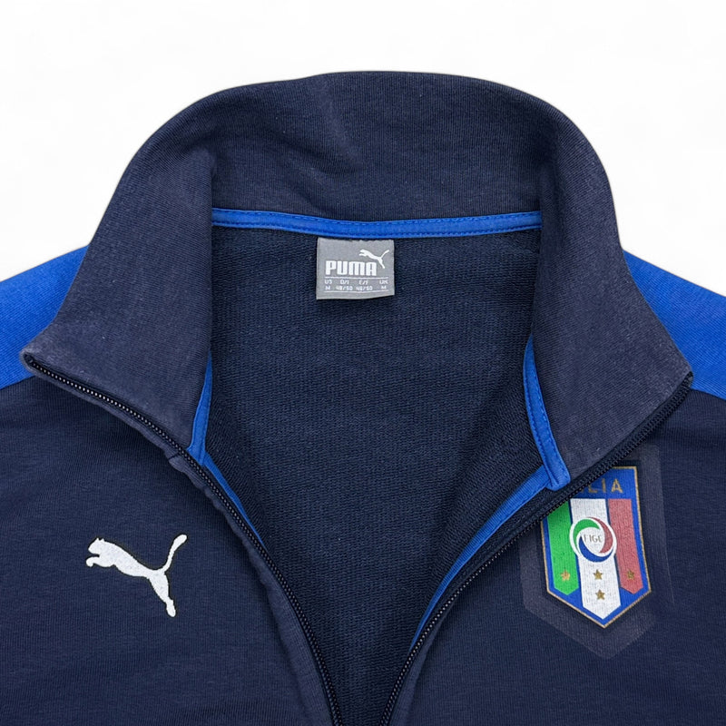 Puma Vintage Y2K ITALIA Zip Up Sweatshirt Blau