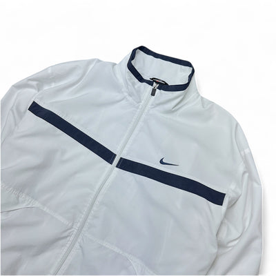 Nike Vintage 90s Trackjacke Weiß