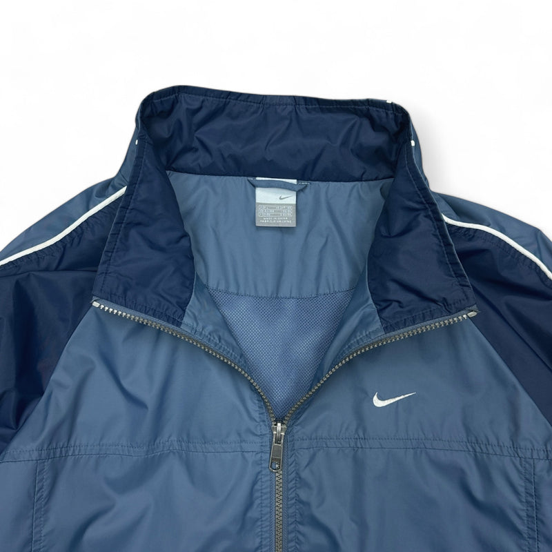 Nike Vintage Y2K Trackjacke Blau Navy