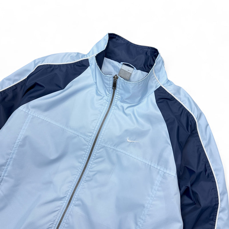 Nike Vintage Y2K Trackjacke BabyBlau Navy