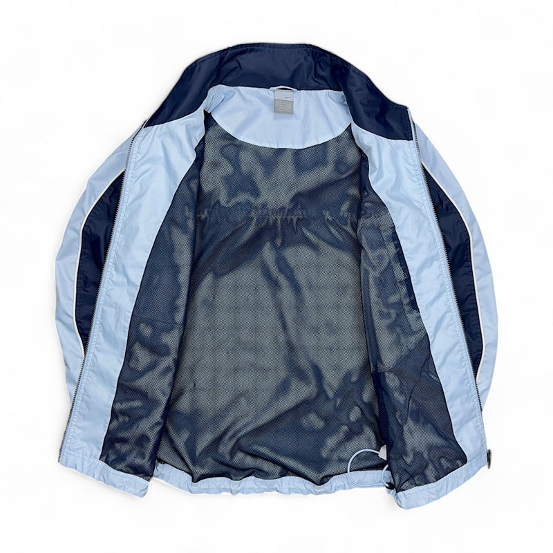 Nike Vintage Y2K Trackjacke BabyBlau Navy