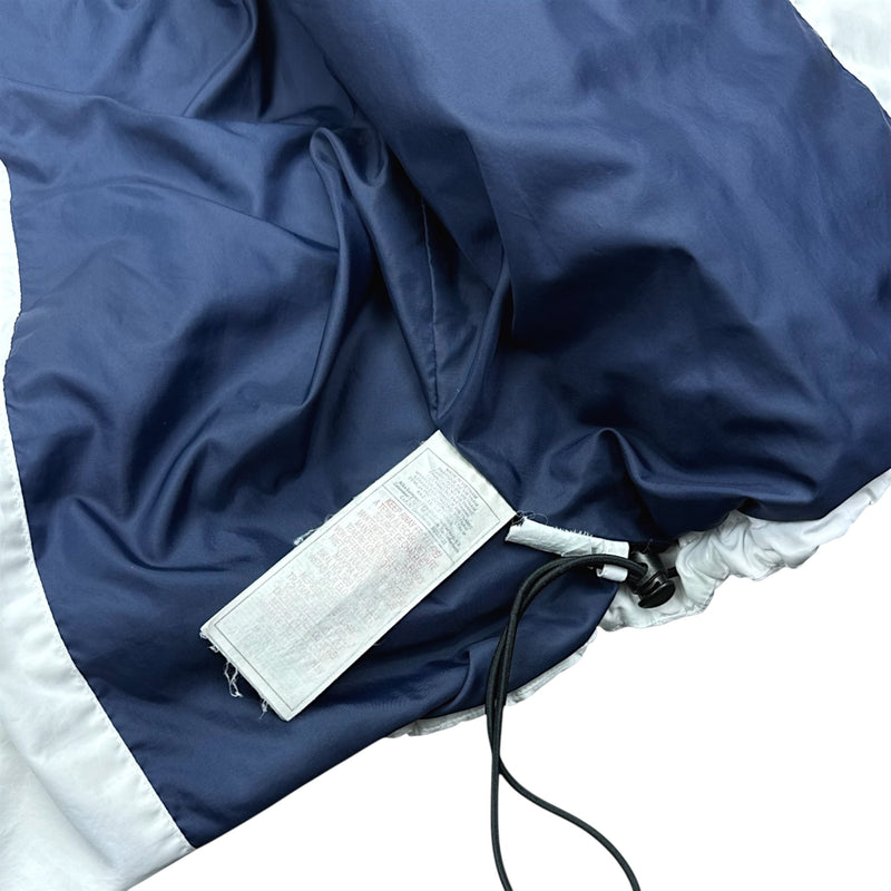 Nike Vintage Y2K Puffer Daunenjacke Weiß