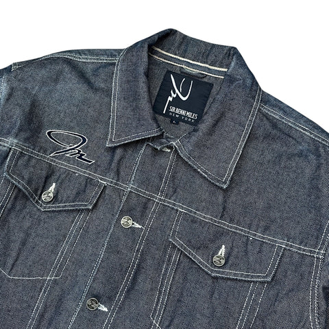 Sir Benni Miles Vintage Spellout Denim Jacke