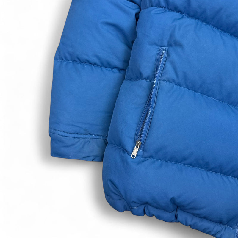 Nike Vintage Y2K Puffer Jacke Blau