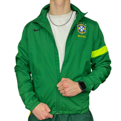 Nike Brasil Rare Vintage 2013 Trackjacke Grün