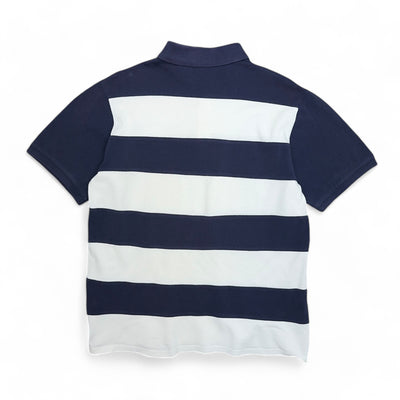 Yves Saint Laurent YSL Stripe Polo Shirt