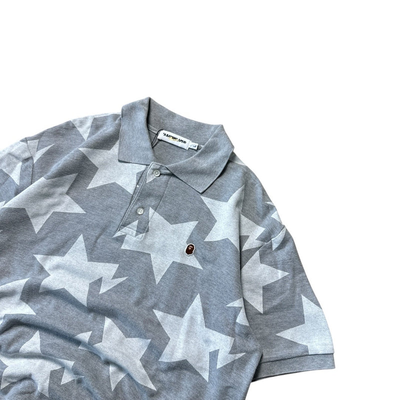 A Bathing Ape Bapesta Polo Shirt - vintageconcierge