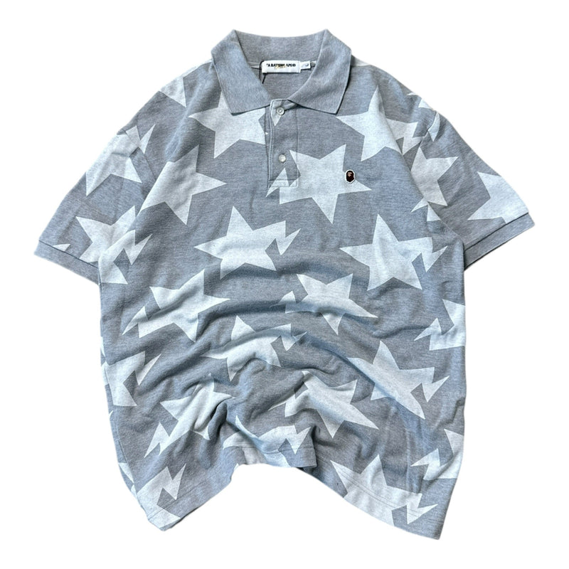 A Bathing Ape Bapesta Polo Shirt - vintageconcierge